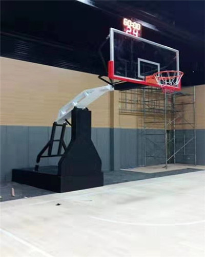 哈尔滨安装室内篮球场馆电动液压威尼斯正规官网